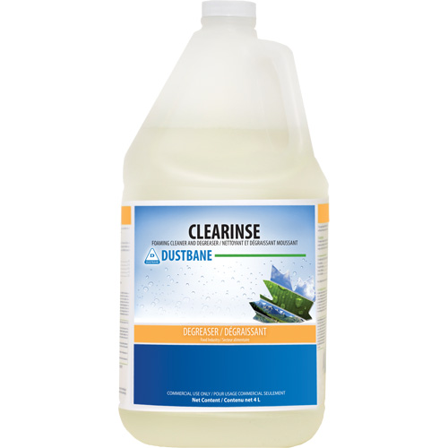 Clearinse Foaming Cleaner & Degreaser, 4 L, Jug Distribution Industrielle GC