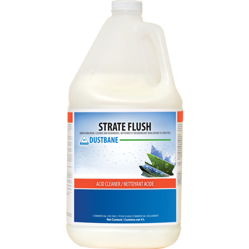Nettoyant et d&eacute;sodorisant &eacute;mulsifiant &agrave; cuvettes Strate Flush, 4 L, Cruche Distribution Industrielle GC
