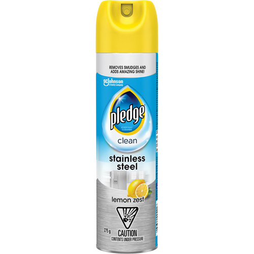 Pledge&reg; Stainless Steel Cleaner, 275 g, Aerosol Can Distribution Industrielle GC