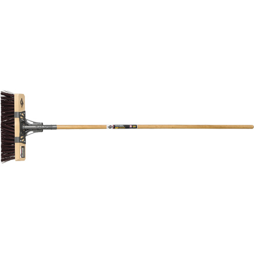 Street Broom, 18", X-Coarse, Synthetic Bristles Distribution Industrielle GC