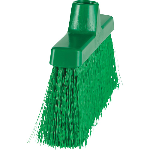 ColorCore Angle Head Broom, Medium Bristles, 10", Polypropylene, Green Distribution Industrielle GC