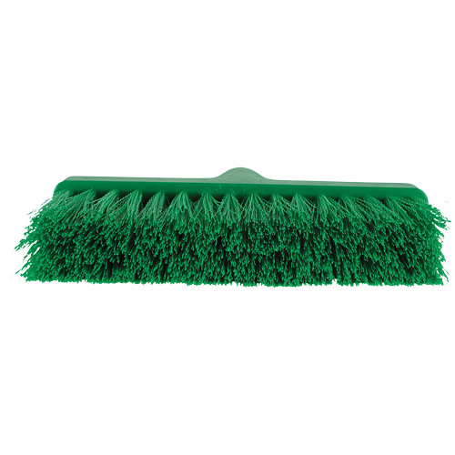 ColorCore Angle Head Broom, Medium Bristles, 10", Polypropylene, Green Distribution Industrielle GC