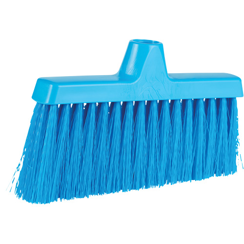 ColorCore Angle Head Broom, Medium Bristles, 10", Polypropylene, Blue Distribution Industrielle GC