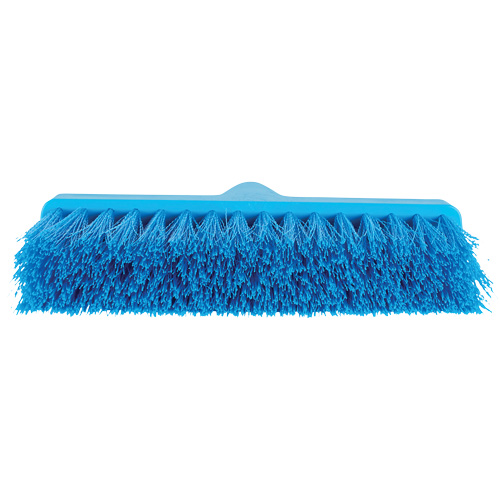 ColorCore Angle Head Broom, Medium Bristles, 10", Polypropylene, Blue Distribution Industrielle GC