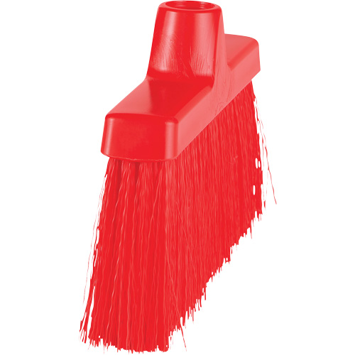 ColorCore Angle Head Broom, Medium Bristles, 10", Polypropylene, Red Distribution Industrielle GC