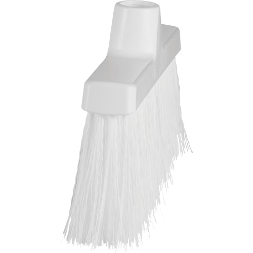 ColorCore Angle Head Broom, Medium Bristles, 10", Polypropylene, White Distribution Industrielle GC
