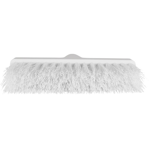 ColorCore Angle Head Broom, Medium Bristles, 10", Polypropylene, White Distribution Industrielle GC