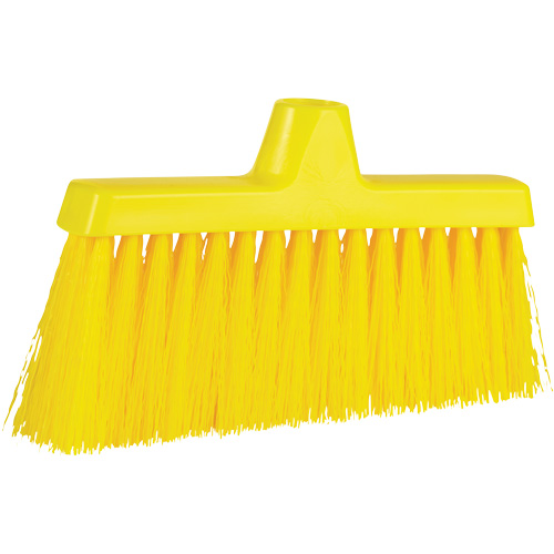 ColorCore Angle Head Broom, Medium Bristles, 10", Polypropylene, Yellow Distribution Industrielle GC