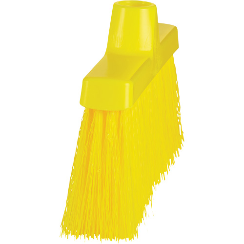 ColorCore Angle Head Broom, Medium Bristles, 10", Polypropylene, Yellow Distribution Industrielle GC