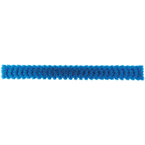 ColorCore Push Broom, Fine Bristles, 24", Polypropylene, Blue Distribution Industrielle GC