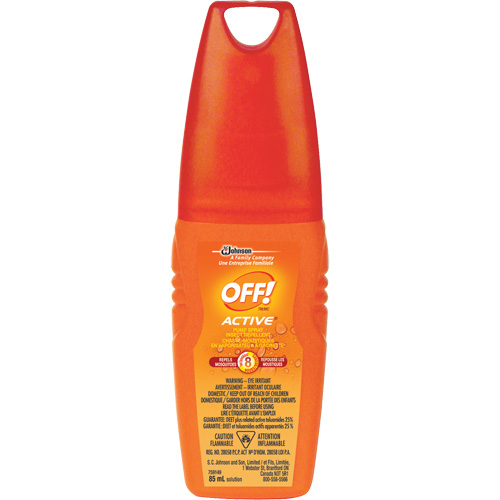 OFF! Active&reg; Insect Repellent, 25% DEET, Spray, 85 ml Distribution Industrielle GC