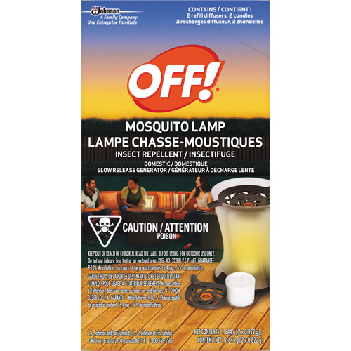 Recharge pour lampe chasse-moustiques Off! PowerPad, Sans DEET, Recharge,  Distribution Industrielle GC