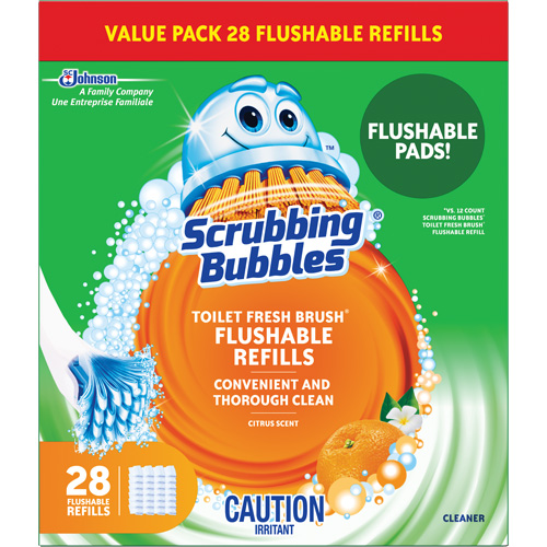 Scrubbing Bubbles&reg; Fresh Brush&reg; Toilet Brush Refills, Refill Distribution Industrielle GC
