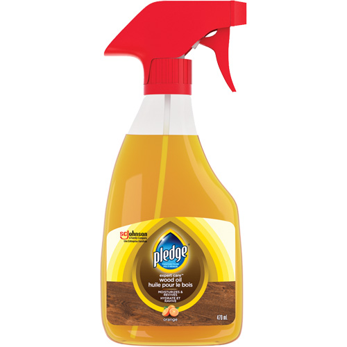 Huile restauratrice Pledge, 470 ml, Bouteille &agrave; g&acirc;chette Distribution Industrielle GC
