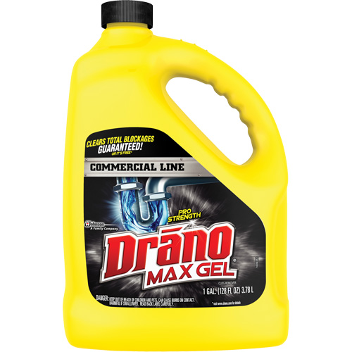 Drano&reg; Max Gel Clog Remover Drain Cleaner Distribution Industrielle GC