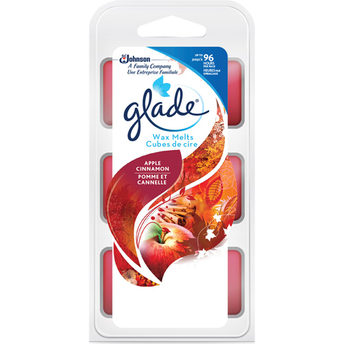 Cubes de cire parfum&eacute;e Glade, Pomme cannelle Distribution Industrielle GC