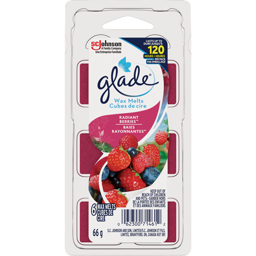 Glade&reg; Air Freshener Melts, Radiant Berries Distribution Industrielle GC