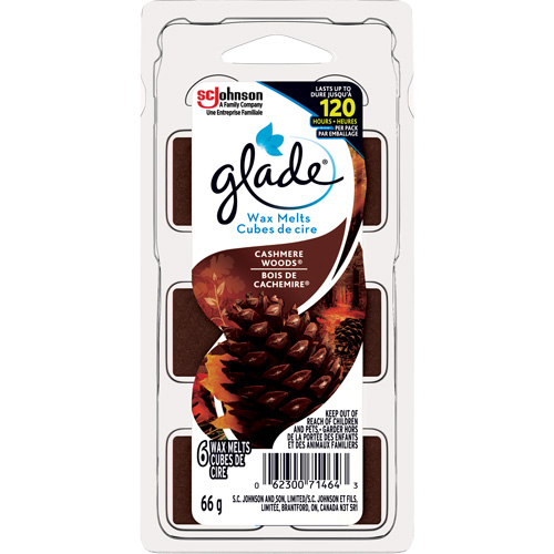 Glade&reg; Air Freshener Melts, Cashmere Woods&reg; Distribution Industrielle GC