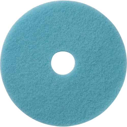 Luster Lite Floor Pads, 19", Burnishing, Light Blue Distribution Industrielle GC