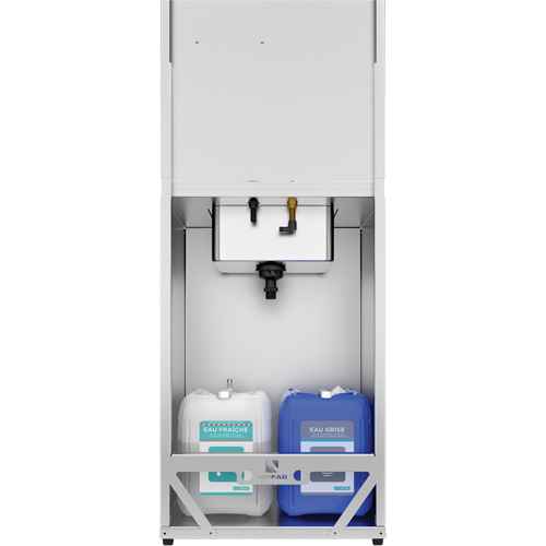 Poste de nettoyage des mains portable MRSink Distribution Industrielle GC