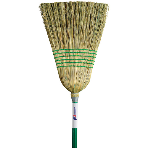 Balai de paille &agrave; usage l&eacute;ger, Six cordes, Manche Bois Distribution Industrielle GC