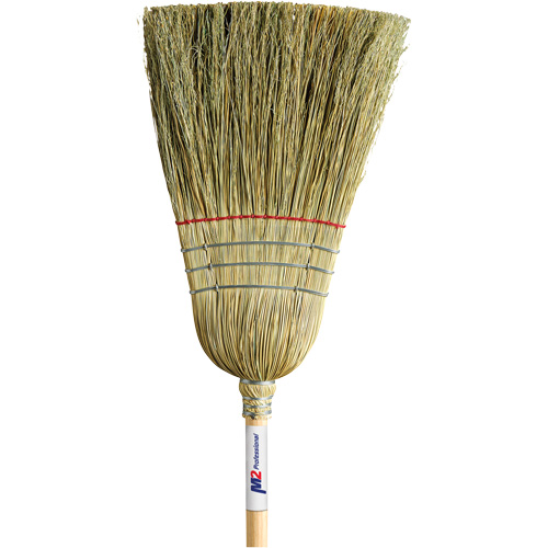 Balai de paille robuste, Une corde, Manche Bois Distribution Industrielle GC