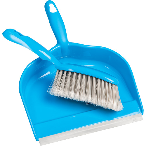 Brosse de comptoir avec porte-poussi&egrave;re, Plastique Distribution Industrielle GC