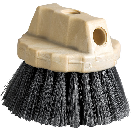 Brosse pour fen&ecirc;tres &agrave; soies fleur&eacute;es, 5" l, Soies Polypropyl&egrave;ne, Gris Distribution Industrielle GC