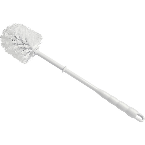 Brosse &agrave; cuvettes, 15-1/2" l, Soies Polypropyl&egrave;ne, Rouge/Blanc Distribution Industrielle GC