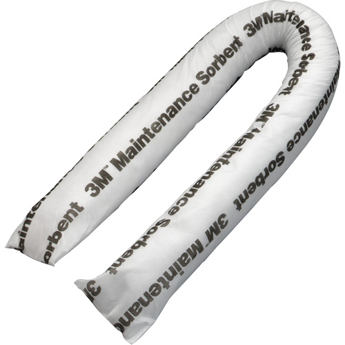 Maintenance Sorbent Mini-Boom, Universal, 4' L x 3" W, 15.6 gal Absorbancy Distribution Industrielle GC