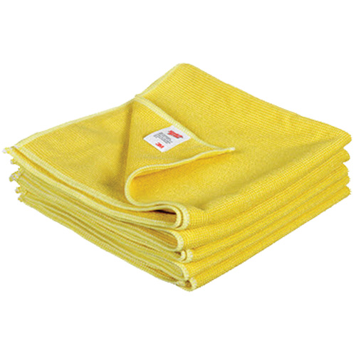 Scotch-Brite High Performance Cleaning Cloth, Microfibre, Yellow Distribution Industrielle GC