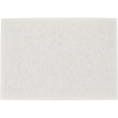 TopLine Speed Floor Pad, 14" x 20", Buffing/Cleaning/Polish, White Distribution Industrielle GC