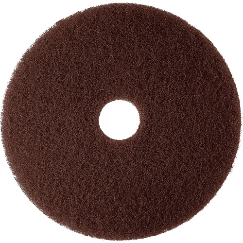 Natural Blend Pad, 12", Stripping, Brown Distribution Industrielle GC