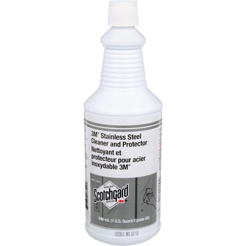 Produit de nettoyage et protection pour lacier inoxydable, 946,4 ml, Bouteille Distribution Industrielle GC