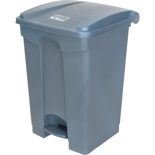 Step-On Garbage Can, Plastic, 12 US gal. Capacity Distribution Industrielle GC