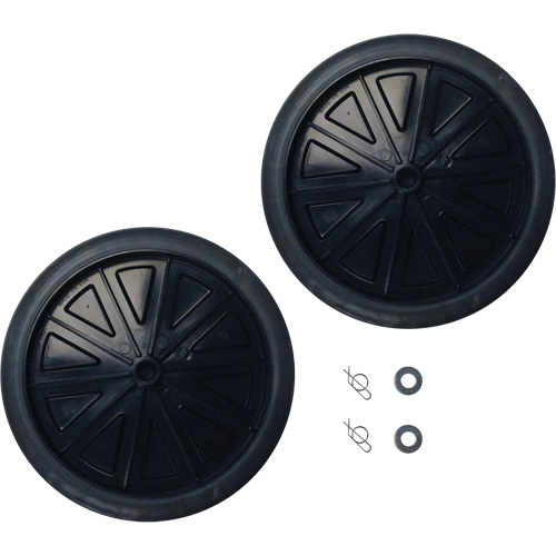 Ensemble de roues de rechange pour socle roulant Distribution Industrielle GC