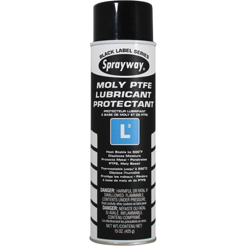 L3 Moly PTFE Lubricant Protectant, Aerosol Can Distribution Industrielle GC
