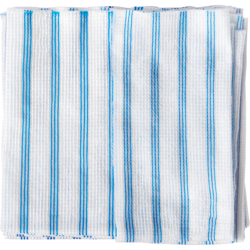 Chiffons jetables, Microfibre, Bleu/Blanc Distribution Industrielle GC