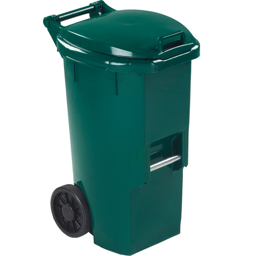 Organic Waste Green Bin, Plastic, 12 US gal. Distribution Industrielle GC