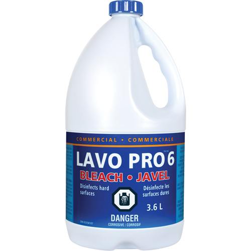 Liquid Bleach, 3.6 L, Jug Distribution Industrielle GC