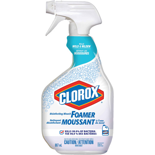 Disinfectant Bleach Foamer, 887 ml, Trigger Bottle Distribution Industrielle GC