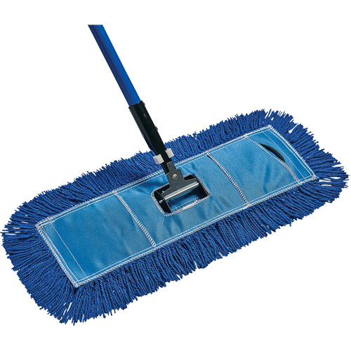 Vadrouille &agrave; &eacute;pousseter &eacute;conomique, Style &agrave; enfiler, Fil, 18" lo x 5" la Distribution Industrielle GC