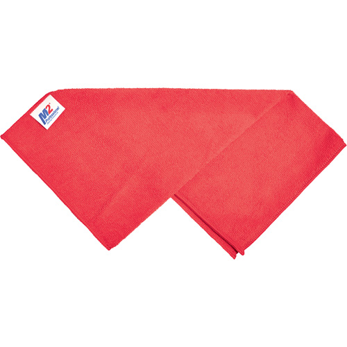 Chiffon de nettoyage, Microfibre, Rouge Distribution Industrielle GC