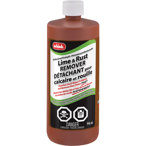 D&eacute;tachant pour calcaire et rouille Whink, 946 ml, Bouteille Distribution Industrielle GC
