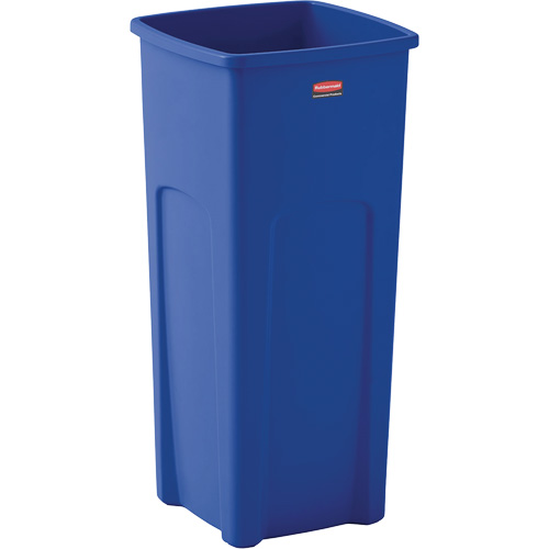 Untouchable&reg; Square Recycling Container, Bulk, Plastic, 23 US gal. Distribution Industrielle GC
