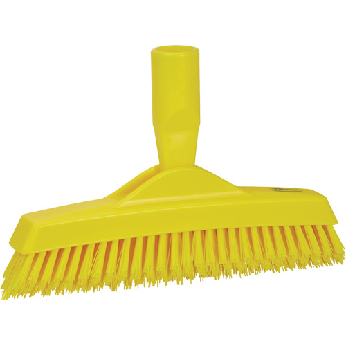 Grout Brush, Stiff Bristles, 9-1/4" Long, Yellow Distribution Industrielle GC