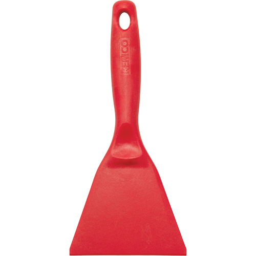 High Temperature Large Hand Scraper, Red, 4-1/4" W x 9-3/8" L Distribution Industrielle GC