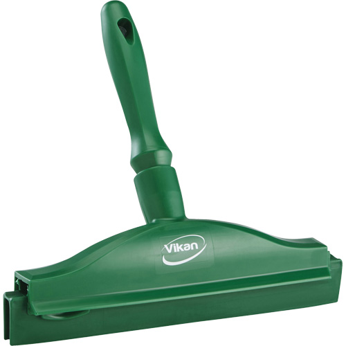Raclette &agrave; lame double ultra hygi&eacute;nique, 10", Vert Distribution Industrielle GC