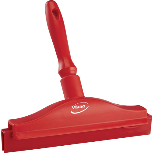 Double Blade Ultra Hygiene Squeegee, 10", Red Distribution Industrielle GC