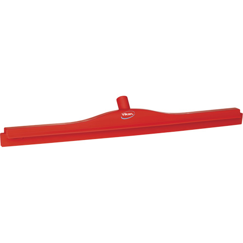 Raclette &agrave; lame double ultra hygi&eacute;nique, 28", Rouge Distribution Industrielle GC